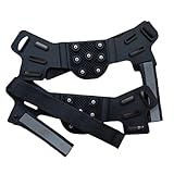 Schneegriffe | 7 Spikes Verstellbare Rutschsicher,Reflektierende Streifen - Für Outdoor Beruf Winter Pendeln Wandern Angeln Klettern Bergsteigen