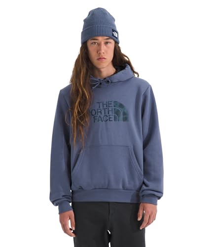 THE NORTH FACE Men's Evolution Sun Halos Half Dome Hoodie | 2 Piece Hood With Adjustable Drawcord, Kangaroo Hand Pocket