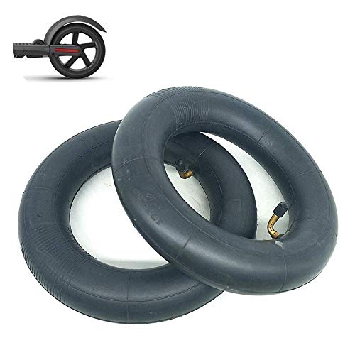 Pneu de scooter électrique, chambre à air gonflable de 10 pouces, doublure intérieure en caoutchouc butyle épais et durable 10x2,5, adapté au remplacement de tube de scooter électrique, 2 pièces Cover