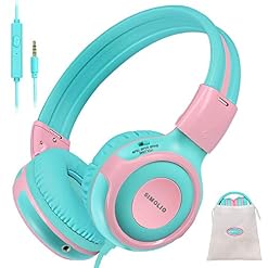 SIMOLIO Casque Audio Enfant limiteur de Volume de 85dB et Protection de l’ouïe, de Partager Musique Microphone pour… - Les Beatles, Paul McCartney, John Lennon, RIngo Starr, George Harrison