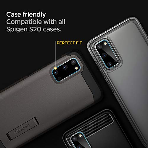 Image of Spigen Optik Camera Lens Protector Guard for Galaxy S20-2 Pack