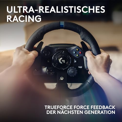 Logitech G G923 Rennlenkrad und Pedale für Xbox Series X|S – Ansicht 3
