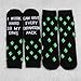 2 Pairs Siim Video Game Inspired Sock Siim Gamer Gift Nerd Gift Gamer Gaming Lover Sock (Cotton, HARD SO MY SIMS)