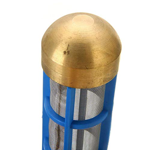 Filtro de succión de agua para lavadora a presión (latón, 3/4'', 1/2'')