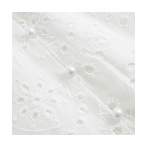 BerryGo-Womens-Embroidery-Pearl-Button-Down-Dress-V-Neck-Spaghetti-Strap-Maxi-Dress BerryGo Women's Embroidery Button Down Cotton Dress V Neck Spaghetti Strap Maxi Dress White-M