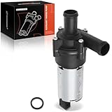 A-Premium Engine Auxiliary Water Pump W/O-Ring - DOHC 4,6Cyl 1.8L 2.7L 2.8L 3.0L 3.2L 4.2L - Compatible with Audi & Volkswagen - A6, A6 Quattro, S4, TT, TT Quattro, Golf, Jetta