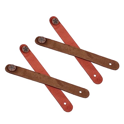 FAVOMOTO 1 Set 4 Pcs Guitare Bandeau En Cuir Bandeau Basse Ukulélé Poupée Sangle Guitare Sangle De Verrouillage Sangles De Guitare Cravate Basse Guitare Sangle De Verrouillage Pratique - Les Beatles, Paul McCartney, John Lennon, RIngo Starr, George Harrison FAVOMOTO 1 Set 4 Pcs Guitare Bandeau En Cuir Bandeau Basse Ukulélé Poupée Sangle Guitare Sangle De Verrouillage Sangles De Guitare Cravate Basse Guitare Sangle De Verrouillage Pratique