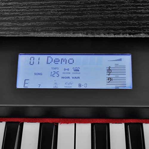 vidaXL Piano Electronique Piano Numérique avec 88 Touches et Support Enfants - Les Beatles, Paul McCartney, John Lennon, RIngo Starr, George Harrison vidaXL Piano Electronique Piano Numérique avec 88 Touches et Support Enfants – Image 7
