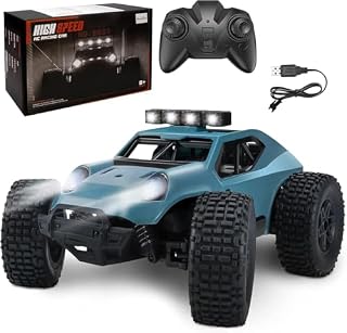 Kizeefun voiture RC 1/20 tout-terrain, 2 batteries de 1000 mAh