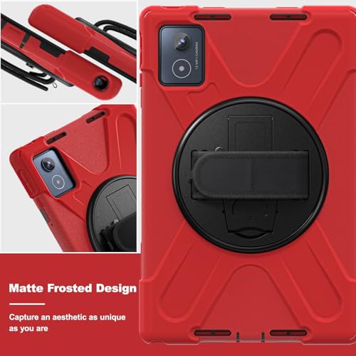 Funda para Lenovo Tab K11 con mango giratorio 360 y protector anticaídas 2