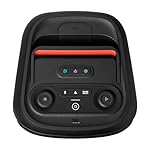 JBL PartyBox Club 120 - Portable Party Speaker with Foldable Handle, Powerful JBL Pro Sound, Futuristic lightshow, Up to 12 Hours of Play time, Splash Proof, Dual Mic & Guitar Inputs (Black) - Image 3