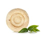 ZÆT Loofah Soap Bar with Green Tea Scent 2.47 Oz – Natural Handmade Soap & Loofah for Hand, Face and Body – Gentle Exfoliation, Hydration & Nourishment – Suitable for All Skin Types
