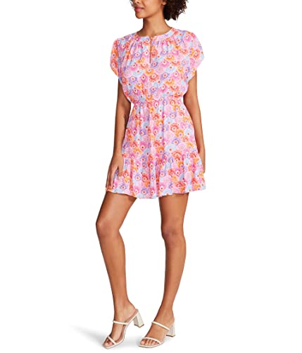 Robe Midi Leigh Steve Madden Femme Coupe Confort Anti-Plis
