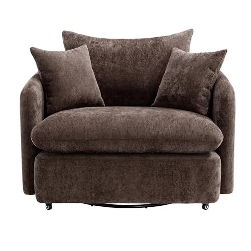 LITVZ 360 Degree Swivel Accent Chair