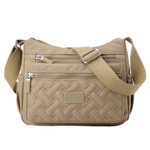 Apparent Crossbody Bag,Nylon Shoulder Messenger Bag, Multi Pocket Crossbody Bag, Ladies Travel Handbag, Waterproof