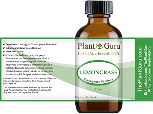 Lemongrass Essential Oil 2 oz 100% Pure Undiluted Therapeutic Grade for Aromatherapy Diffuser, Natural Healthy Skin, Body and Hair Growth image 5