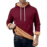 Sudadera con capucha para hombre, con cordón, con bolsillos, sudadera de manga larga, capucha, jersey de entretiempo, forro polar, informal, parte superior, monocolor, camiseta térmica, sudadera con