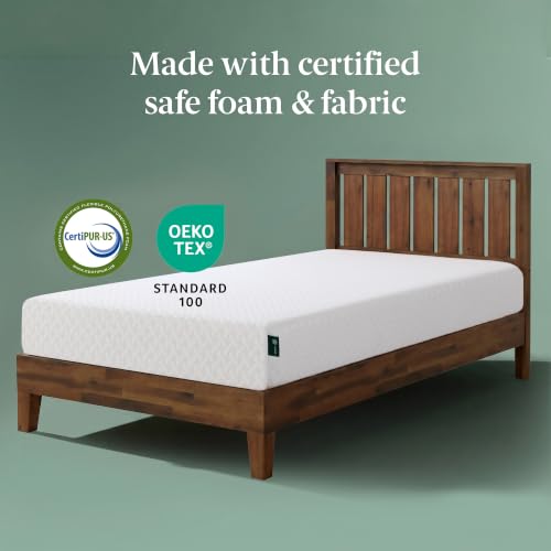 Image of Zinus 6 Inch Twin Cooling Essential Memory Foam Mattress [NewVersion], Fiberglass Free, Medium Feel, Breathable Cooling Layers, Certified Safe Materials
