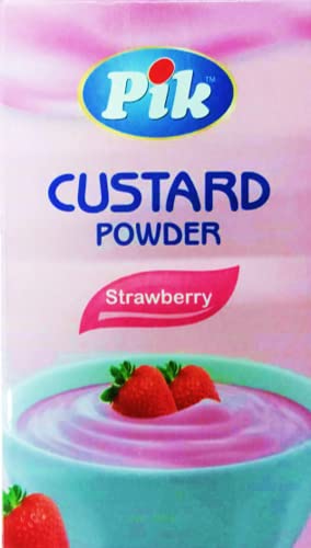 Pik Custard Strawberry Powder 100g Unique