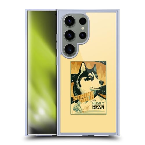 Coque Samsung S24 Ultra MagSafe Souple Gel Antichoc sous Licence Lantern Press Chien Enroué