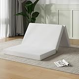 Novilla Colchón Plegable De 3 Piezas, Fácil De Guardar y Transportar (60×190×10 cm)