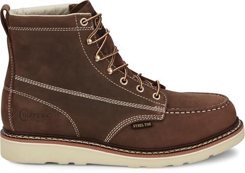 Chippewa Men's Edge Walker 6" Lace Up Wedge Work Boot2