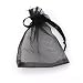 Rina's Garden Organza Favor Bags - 3"x4" - Black Color - 120 Bags