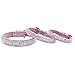 PUPTECK Basic Adjustable Cat Collar with Bling Diamante and Double Bells, for Kitten and Small Puppy, Fashion and Shining