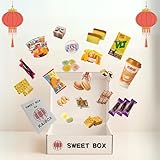 Sweet Box — Un viaje dulce por Asia — Caja regalo con 18 dulces japoneses, chinos y coreanos Ideal para golosas/os y amantes de lo original