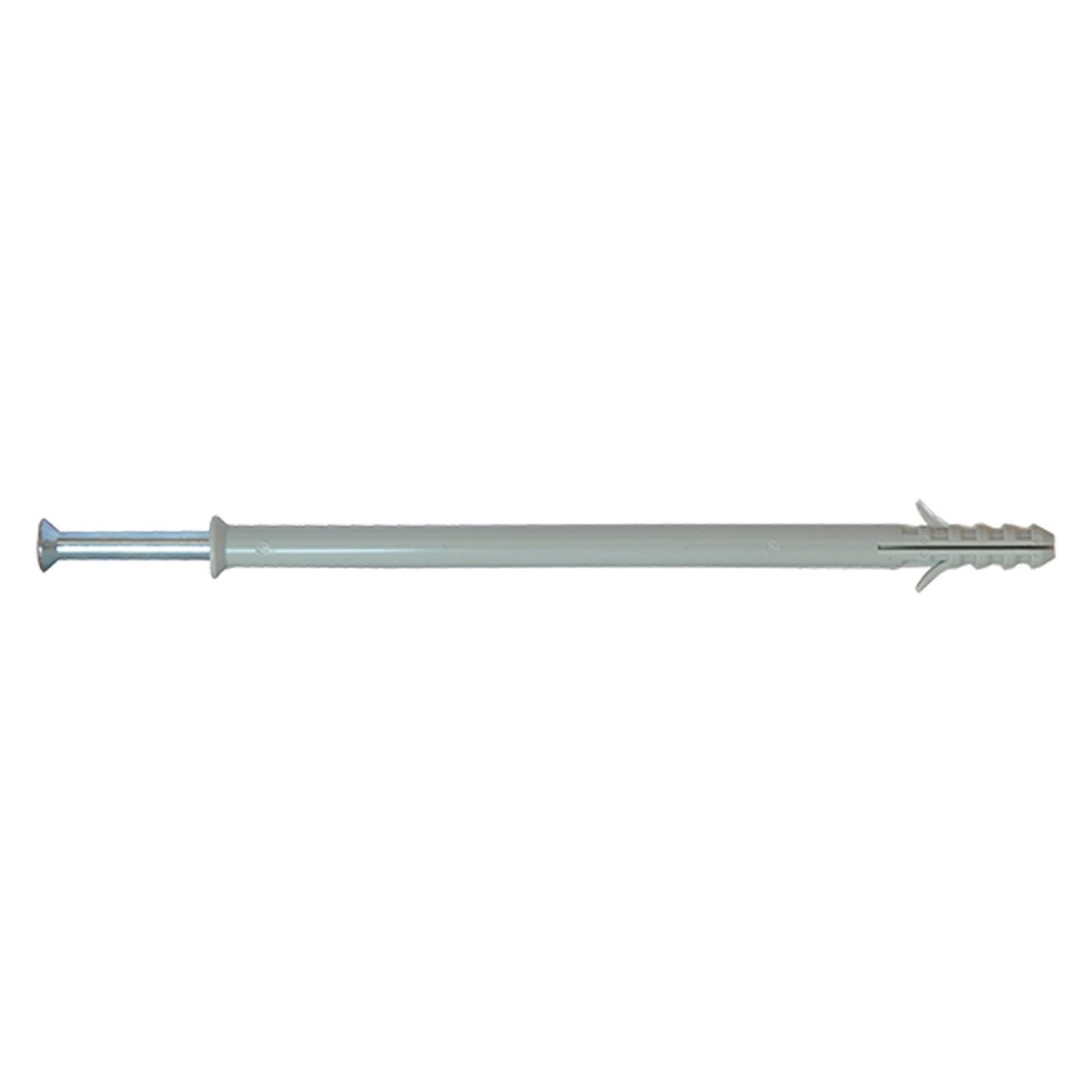 50PZ TASSELLO NYLON PROLUNGATO mm 8 x 160 - vite 5,2 x 165