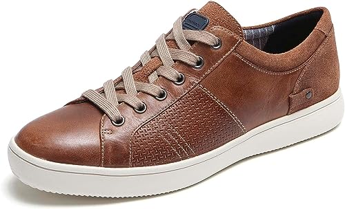 ROCKPORT Mens CL Colle Tie Tan Sneakers 11W