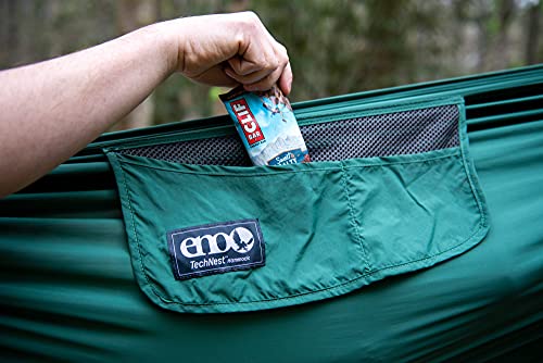 Eno, Technest Hammock - 1 Person Portable Sleeping Hammock - Overnight Comfort For Camping, Hiking, Backpacking, Travel, Festival, Beach, Or Backcountry - Spruce Green #TOP7