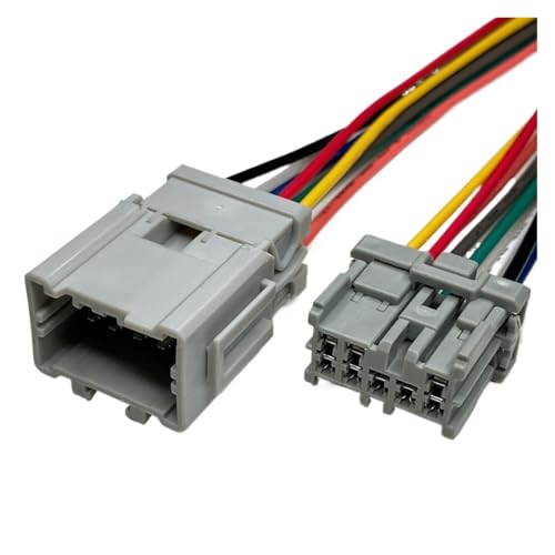 Connecteur de coffre de voiture 8 broches avec fil 15cm 5 ensembles