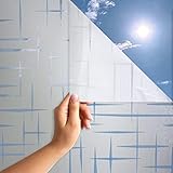 MARAPON® Vinilo Opaco para Ventanas con Diseño Estrellas [30x200 cm] – Incluye Libro Electrónico con Consejos – Vinilos para Ventanas con Adhesión Estática – Vinilo Ventana Privacidad Baño