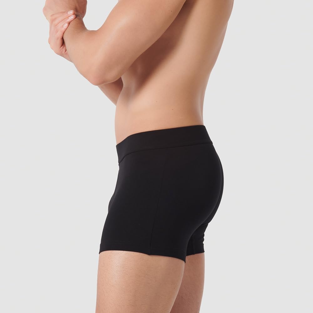 Siegmund Care Herren Boxershorts | Waschbare und Wiederverwendbare Hygieneunterwäsche mit bis zu 60ml Saugfähigkeit | Größe M bis XXL | bei Blasenschwäche und Tröpfchenverlust