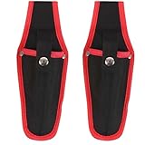CQnodoit 2 Pack Pruner Holster Portable Scissor Sheath Multi-Fit Hanging Holder for Gardening Shears Pliers X-Shaped Shears and Pruning Tools