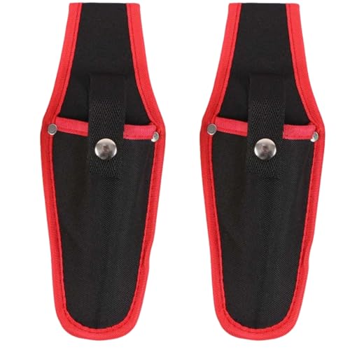 CQnodoit 2 Pack Pruner Holster Portable Scissor Sheath Multi-Fit Hanging Holder for Gardening Shears Pliers X-Shaped Shears and Pruning Tools