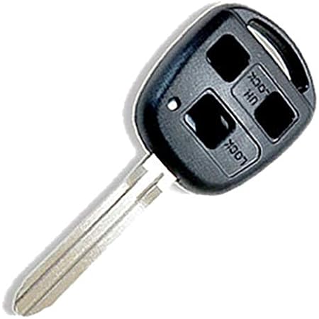 Amazon ラウム Ncz 対応 ブランクキー 3ボタンタイプ 純正キー 互換品 トヨタ車対応 キーレス 合鍵 鍵 カギ スペアキー キー キーケース キーホルダー 車 バイク