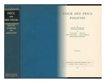 Hardcover Price and Price Policies Book