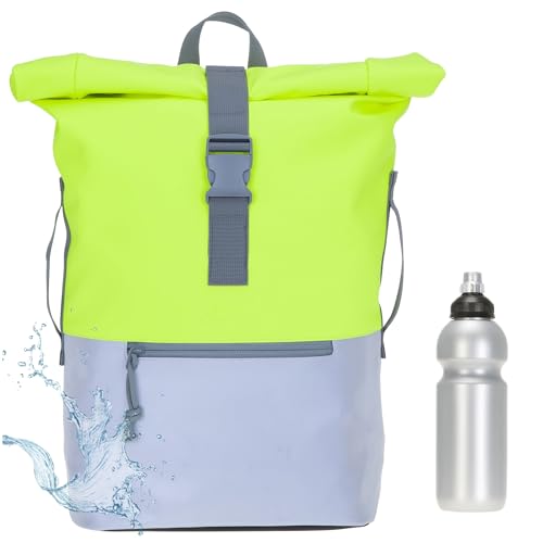 Elephant Rucksack Herren Plane Time Bag Kurierrucksack Roll-Top...