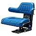 Produktbild Traktorsitz Schleppersitz New Holland Ford Oldtimer Sitz PVC Blau passend