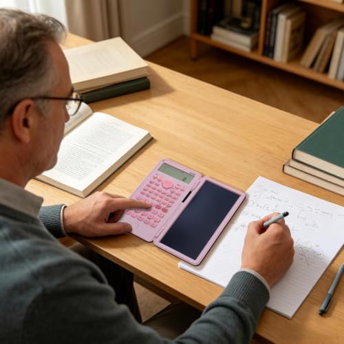 Calculadora inteligente con bloc de notas para resolver dudas de contabilidad 2