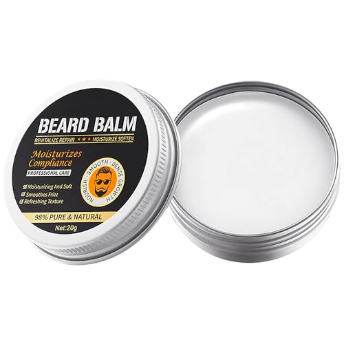 Bálsamo para barba para hombre, cera de barba (20 g),...