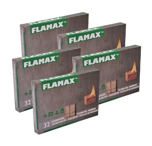 Grüner Jan 5X Bio Kohlenanzünder 32er Set Ofenanzünder Öko Kaminanzünder Anzündwürfel