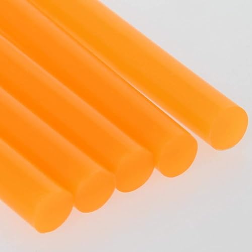Miniatura 9 de Othmro 10 barras de pegamento caliente de 9.8 pulgadas de longitud 0.28 pulgadas de diámetro, barras de repuesto de pistola de pegamento caliente,