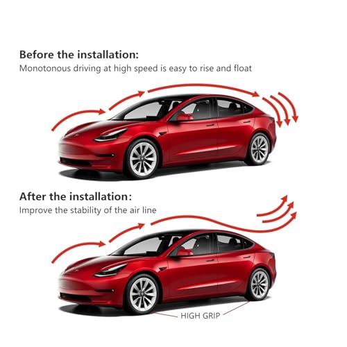 Aileron Tesla Model Y en ABS durable pour optimiser l'aérodynamisme - 2