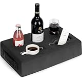 Zettfuly Almohada para portavasos de sofá,