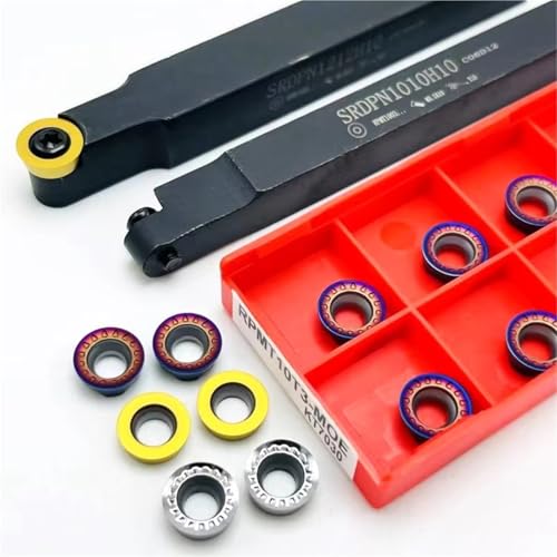 Portaherramientas De Torneado SRDPN1010H10 SRDPN1212H10 SRDPN1616H10, Barra De Mandrinar SRDCN, Portaherramientas Exterior CNC Para Herramienta De Torneado RPMT10T3MO Herramienta de Torno(RPGT 10T3MO