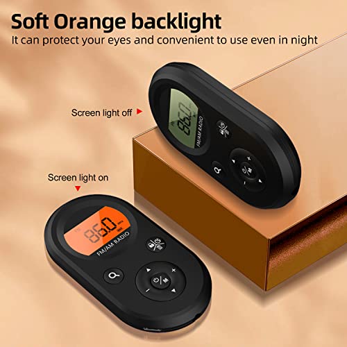 Umutoo Personal Pocket Radio Am/Fm Portable, Rechargeable Transistor Walkman Radio With Best Reception, Long Battery Life, Stereo Headphones, Sleep Timer, Backlit #TOP5
