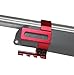 TACBRO Anodized Aluminum Band Bottom Rail for 10/22 1022 with Complimentary 2 Pcs Polymer Rails (Red)